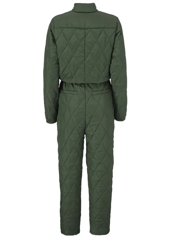 Women Modstrm Jumpsuits Krystal Padded Jumpsuit Dark Army Women Modstrm Jumpsuits Krystal Padded Jumpsuit Dark Army