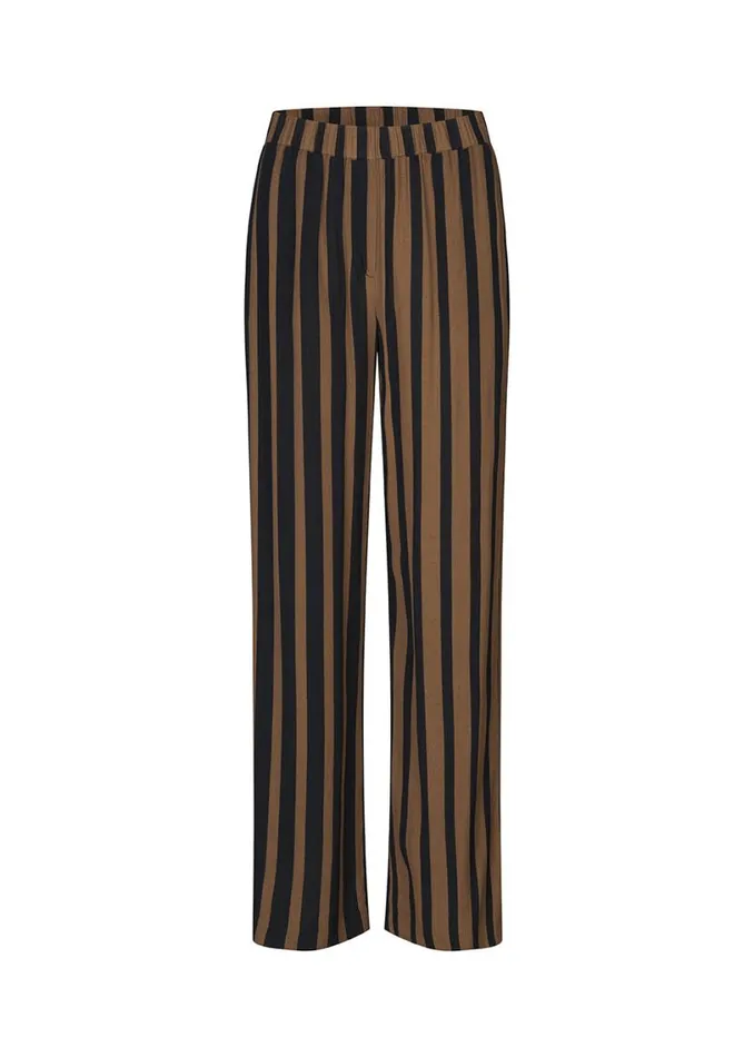 Women Modstrm Pants and Leggings AliciaMD Print Pants Bold Sienna Stripe