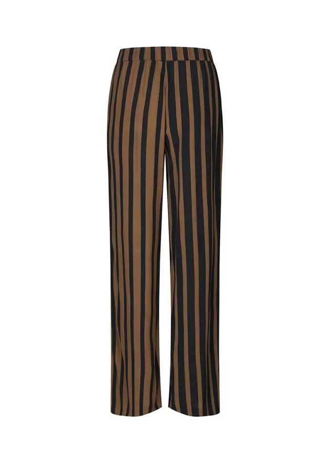 Women Modstrm Pants and Leggings AliciaMD Print Pants Bold Sienna Stripe Women Modstrm Pants and Leggings AliciaMD Print Pants Bold Sienna Stripe