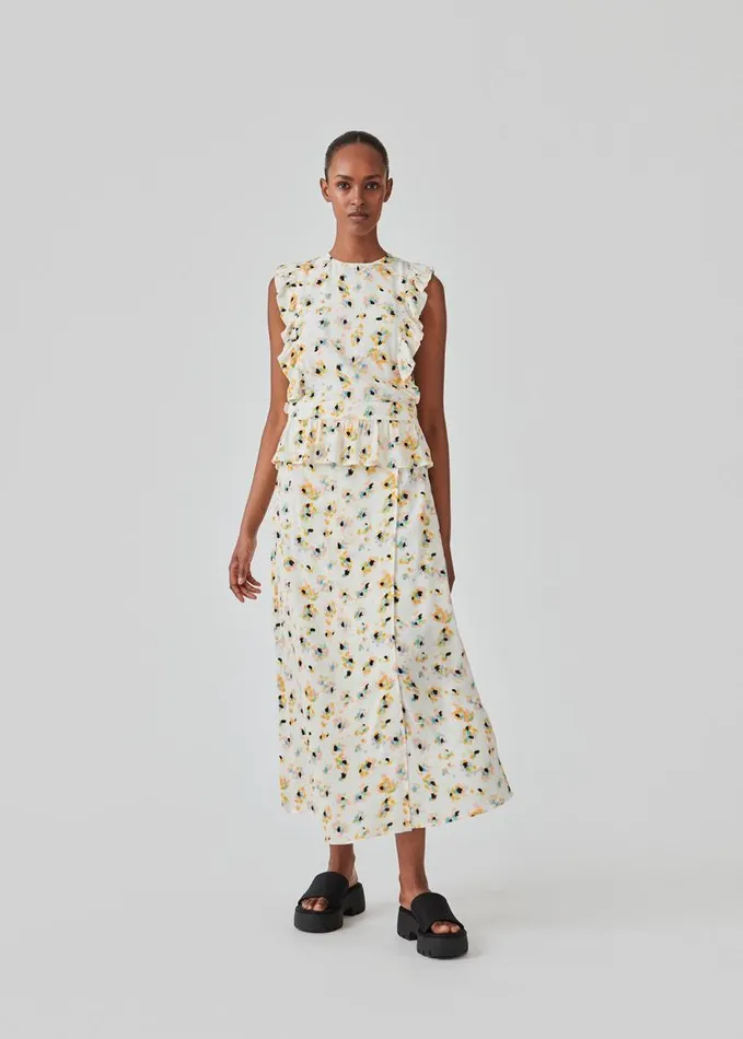 Women Modstrm Skirts DafneMD Print Skirt Flower Sparkles Women Modstrm Skirts DafneMD Print Skirt Flower Sparkles