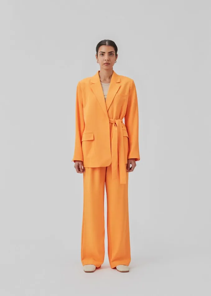 Women Modstrm Suits CayaMD Blazer Vibrant Orange Women Modstrm Suits CayaMD Blazer Vibrant Orange