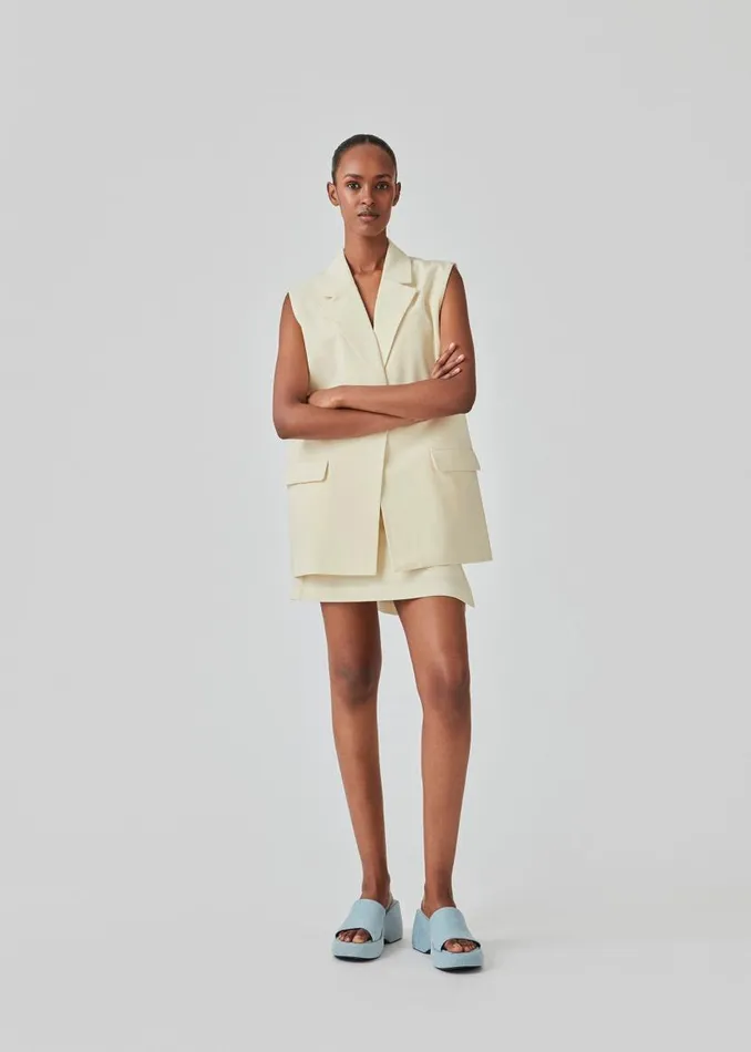Women Modstrm Vests DarinMD Vest Pale Sun