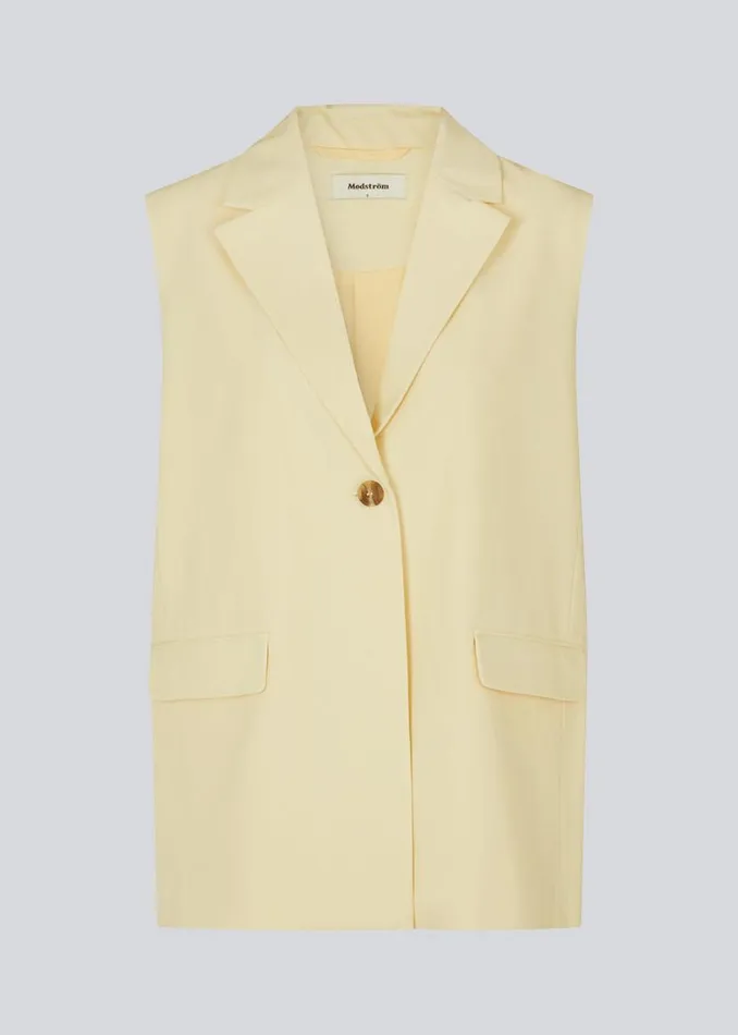 Women Modstrm Vests DarinMD Vest Pale Sun