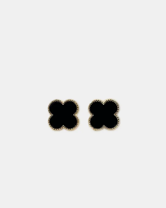 Women NOVO Shoes EARRING 8211 GALIANA BLACK Jewellery