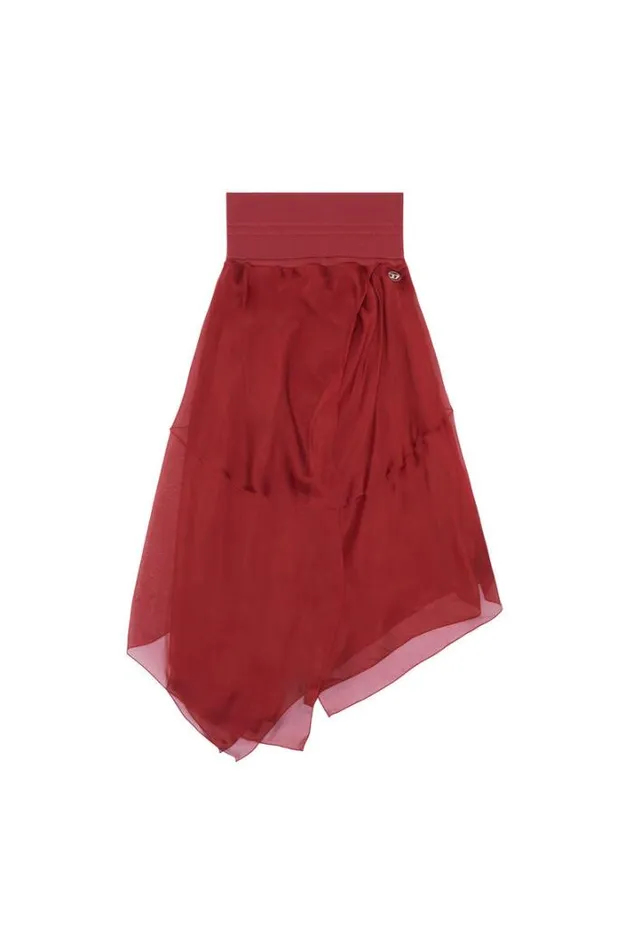 Women ORuc Red Diesel Skirts Women ORuc Red Diesel Skirts