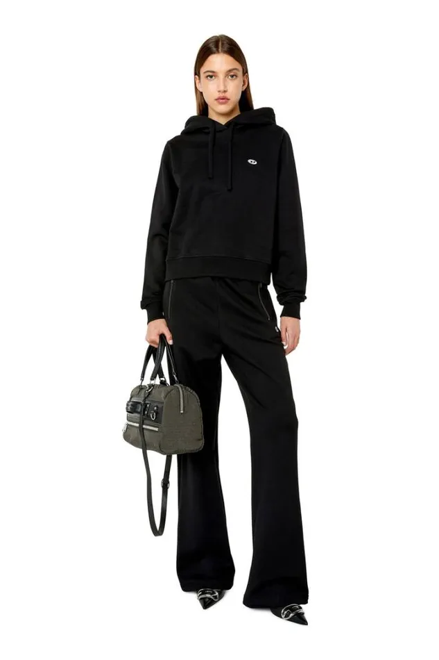 Women PZamDovalPj Black Diesel Trousers And Shorts