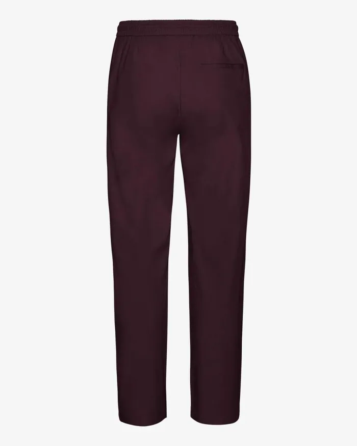 Women Pants Colorful Standard Organic Twill Pants Oxblood Red