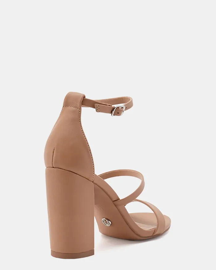 Women Party NOVO Shoes MONTAGUE CAMEL Block Heels Women Party NOVO Shoes MONTAGUE CAMEL Block Heels