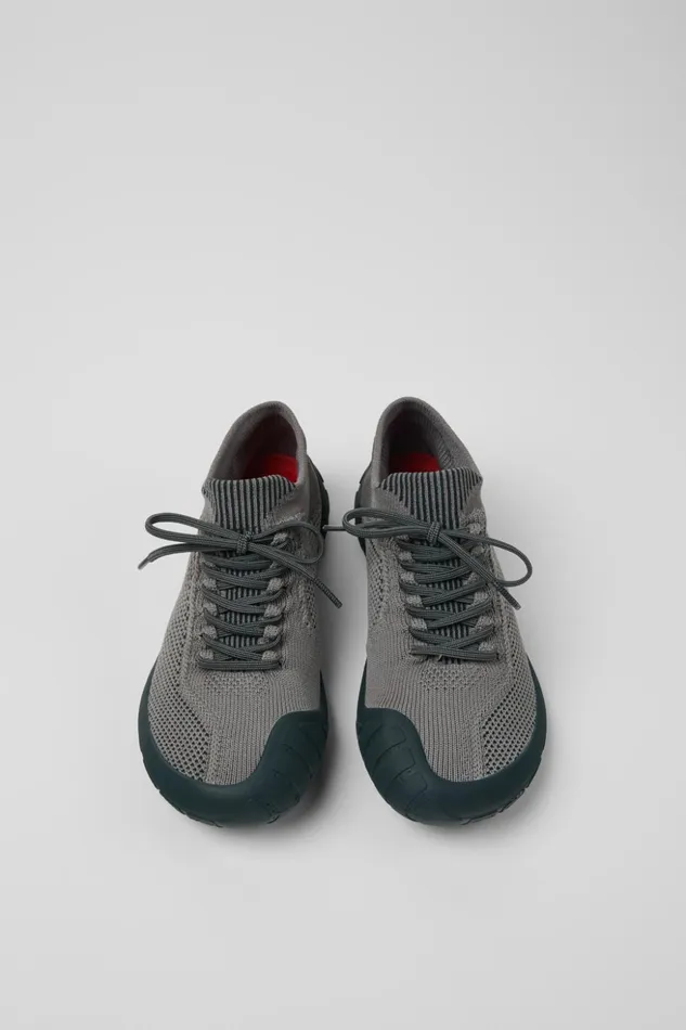 Women Path Gray Textile Sneakers Camper Ankle Boots Women Path Gray Textile Sneakers Camper Ankle Boots
