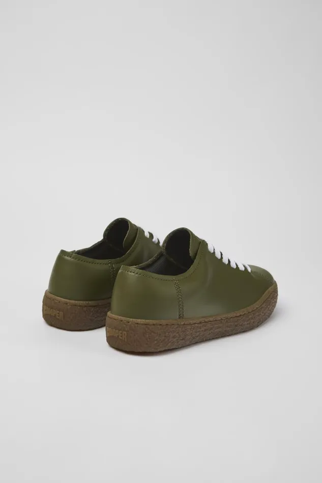 Women Peu Terreno Green Leather Sneaker Camper Sneakers Women Peu Terreno Green Leather Sneaker Camper Sneakers