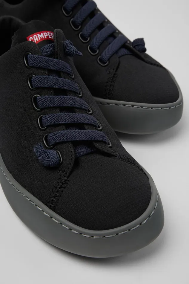 Women Peu Touring Black Recycled PET Sneakers Camper Sneakers