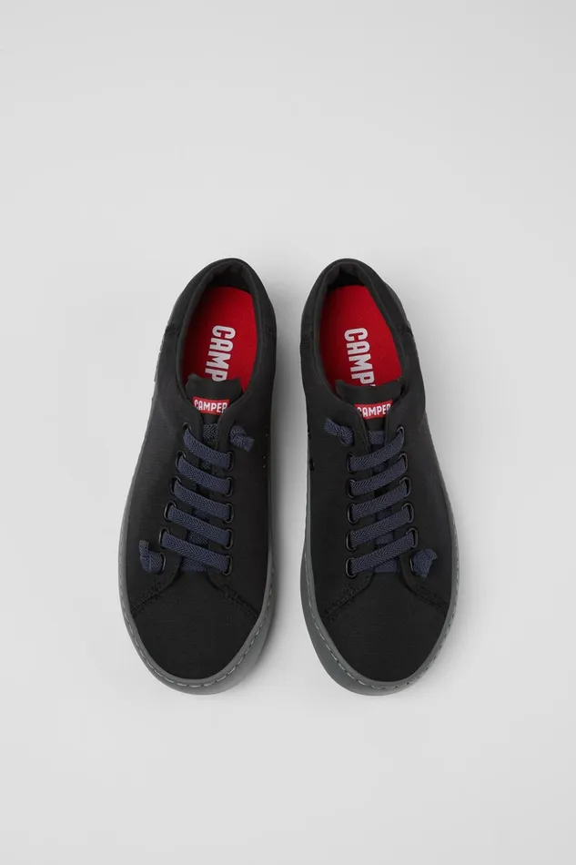 Women Peu Touring Black Recycled PET Sneakers Camper Sneakers Women Peu Touring Black Recycled PET Sneakers Camper Sneakers