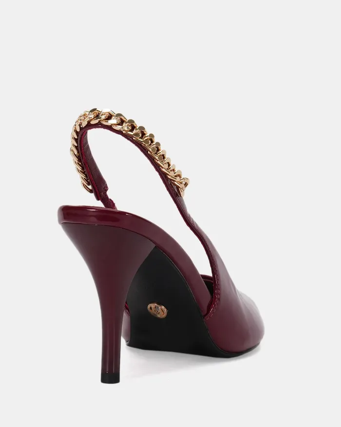 Women Pumps NOVO Shoes ZATHY WINE PATENT Pumps