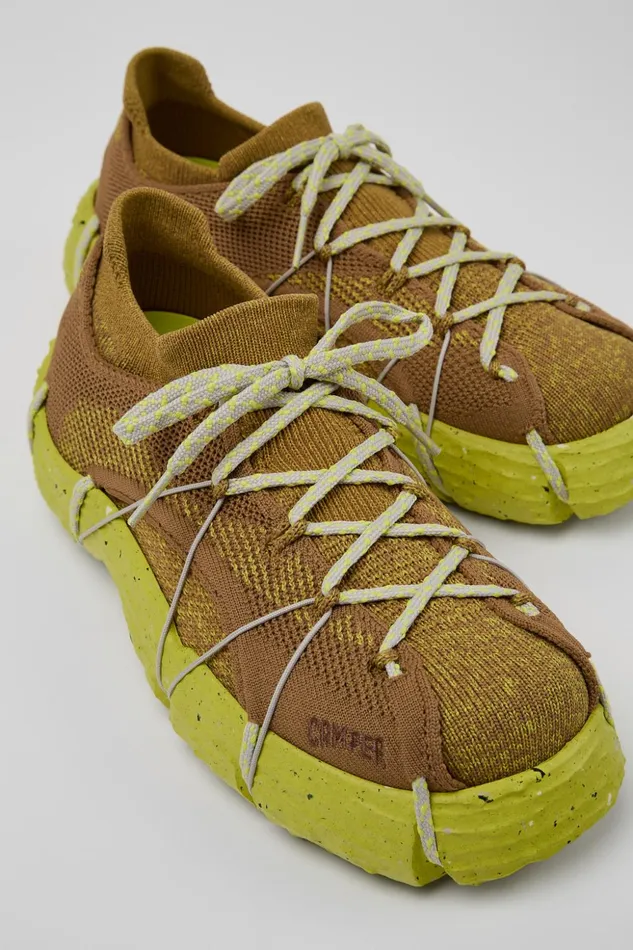 Women ROKU Brownish Yellow Sneaker Camper Sneakers