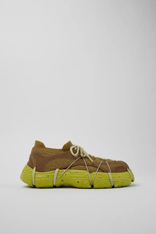 Women ROKU Brownish Yellow Sneaker Camper Sneakers Women ROKU Brownish Yellow Sneaker Camper Sneakers