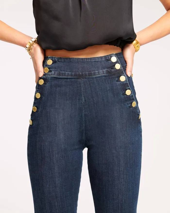 Women Romee High Waisted Flare Jean Light Bleach Ramy Brook Denim Women Romee High Waisted Flare Jean Light Bleach Ramy Brook Denim