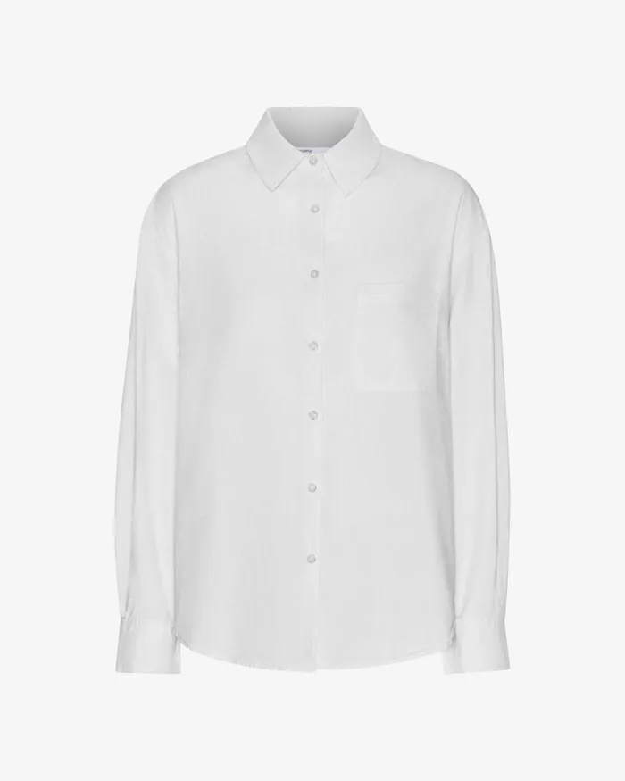 Women Shirts Colorful Standard Organic Oversized Shirt Optical White