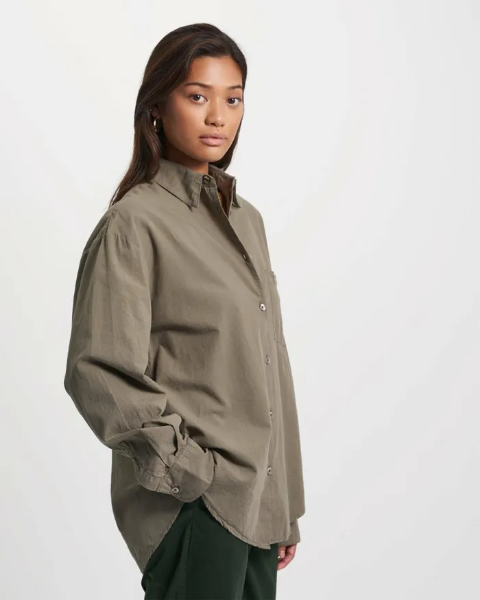 Women Shirts Colorful Standard Organic Oversized Shirt Sandstone Orange