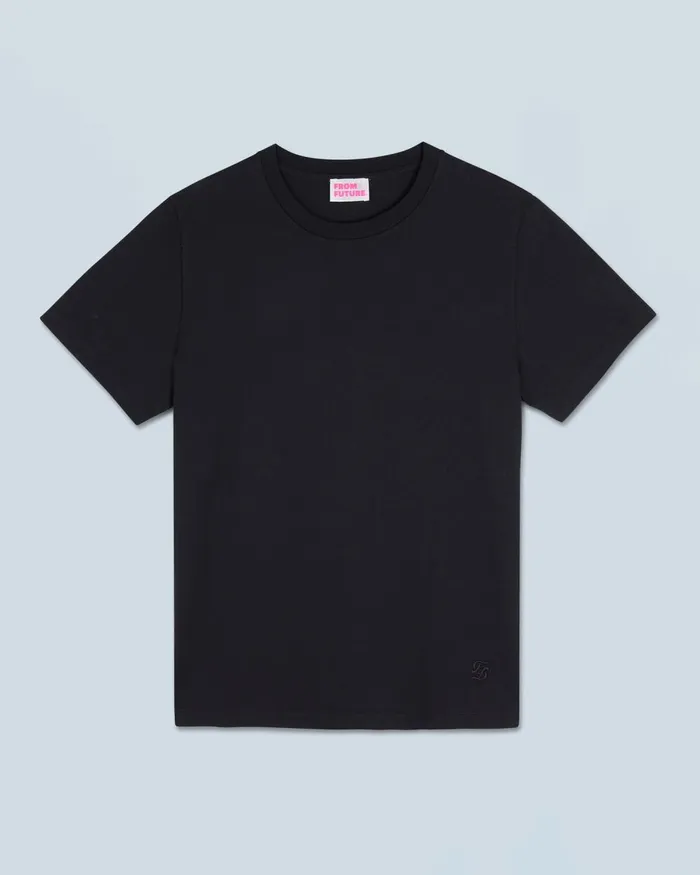 Women Shirts TShirts and Tops From Future Crewneck Short Sleeve TShirt Black