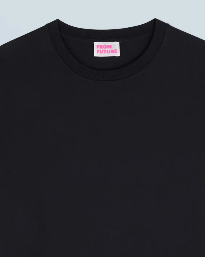 Women Shirts TShirts and Tops From Future Crewneck Short Sleeve TShirt Black