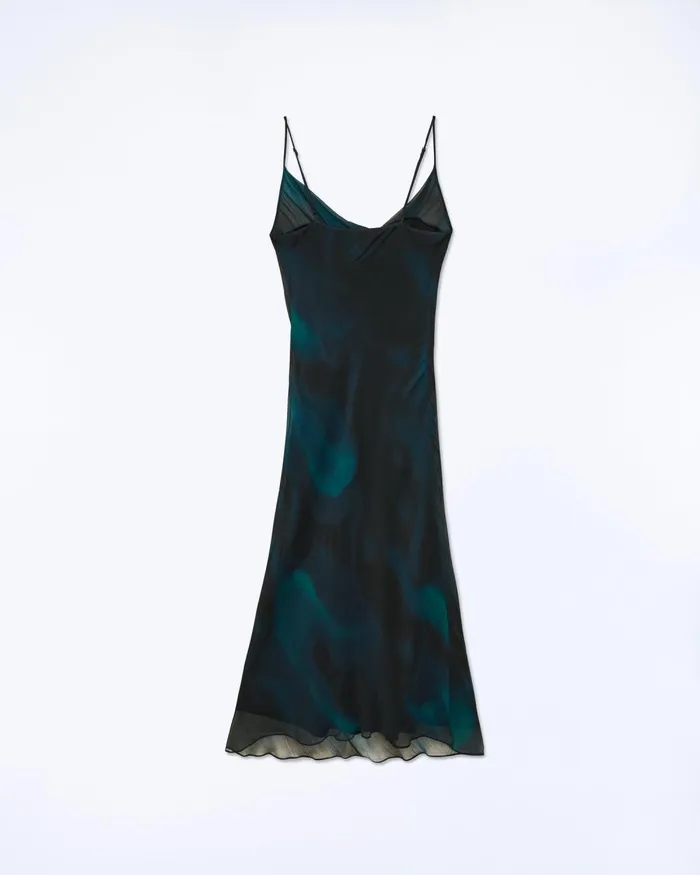 Women Shirts TShirts and Tops From Future Long Strap Dress Utopic Black