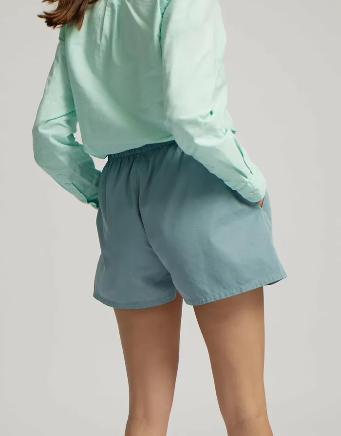 Women Shorts Colorful Standard Women Organic Twill Shorts Dusty Olive