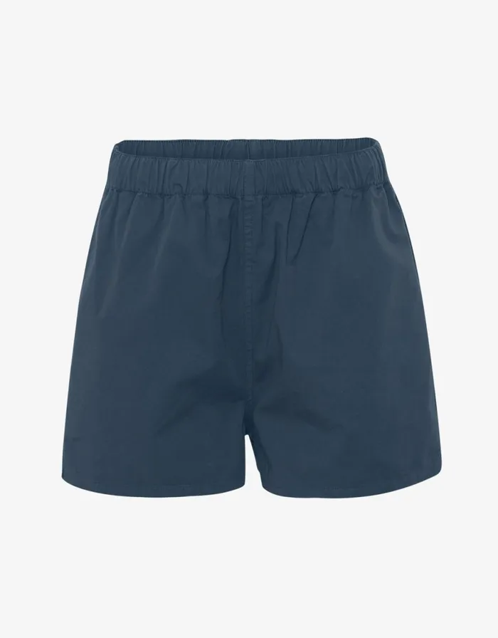 Women Shorts Colorful Standard Women Organic Twill Shorts Petrol Blue