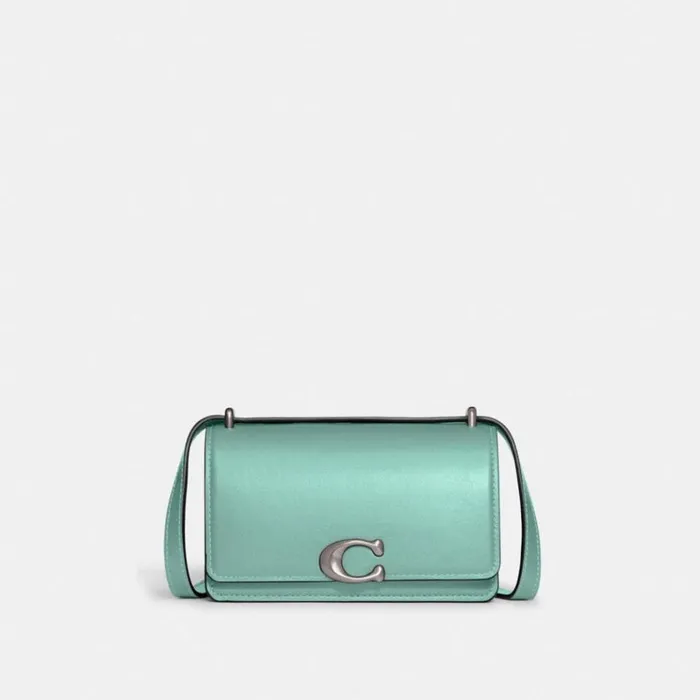 Women Shoulder Bags and Hobos Coach Bandit Crossbody Silverfaded Blue