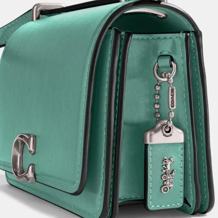 Women Shoulder Bags and Hobos Coach Bandit Crossbody Silverfaded Blue