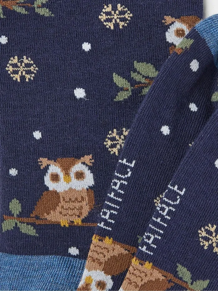 Women Socks and Tights Fat Face Blue Navy Night Owl Socks 1 Pack Women Socks and Tights Fat Face Blue Navy Night Owl Socks 1 Pack