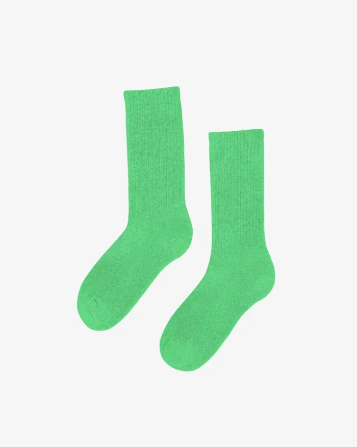 Women Socks Colorful Standard Organic Active Sock Spring Green