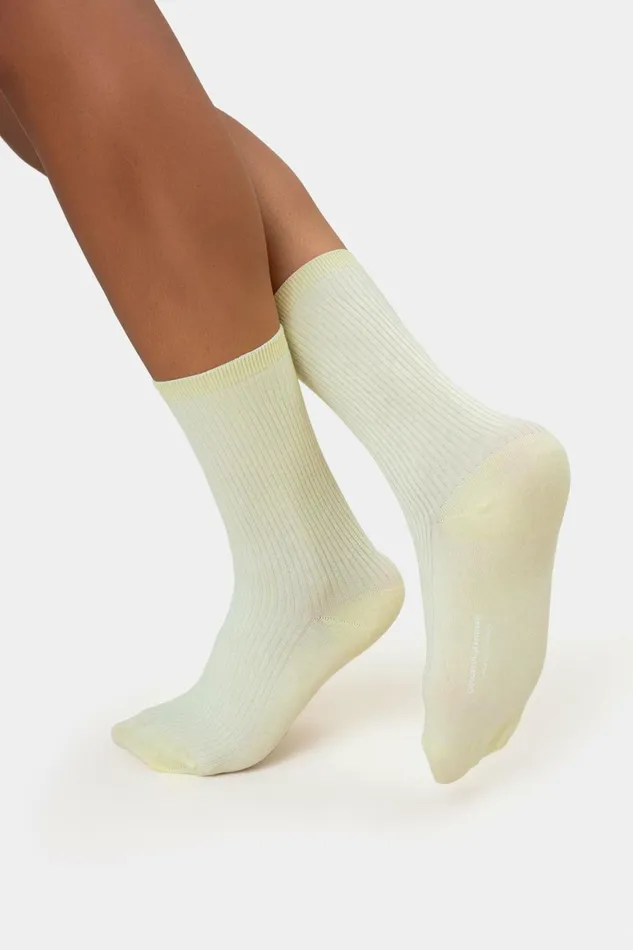 Women Socks Colorful Standard Women Classic Organic Sock Faded Pink