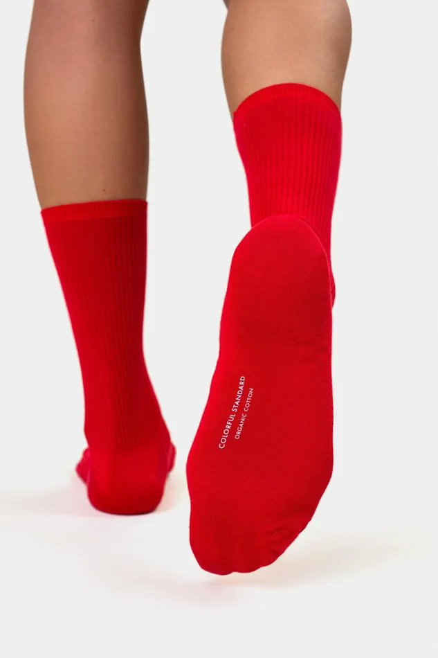 Women Socks Colorful Standard Women Classic Organic Sock Navy Blue