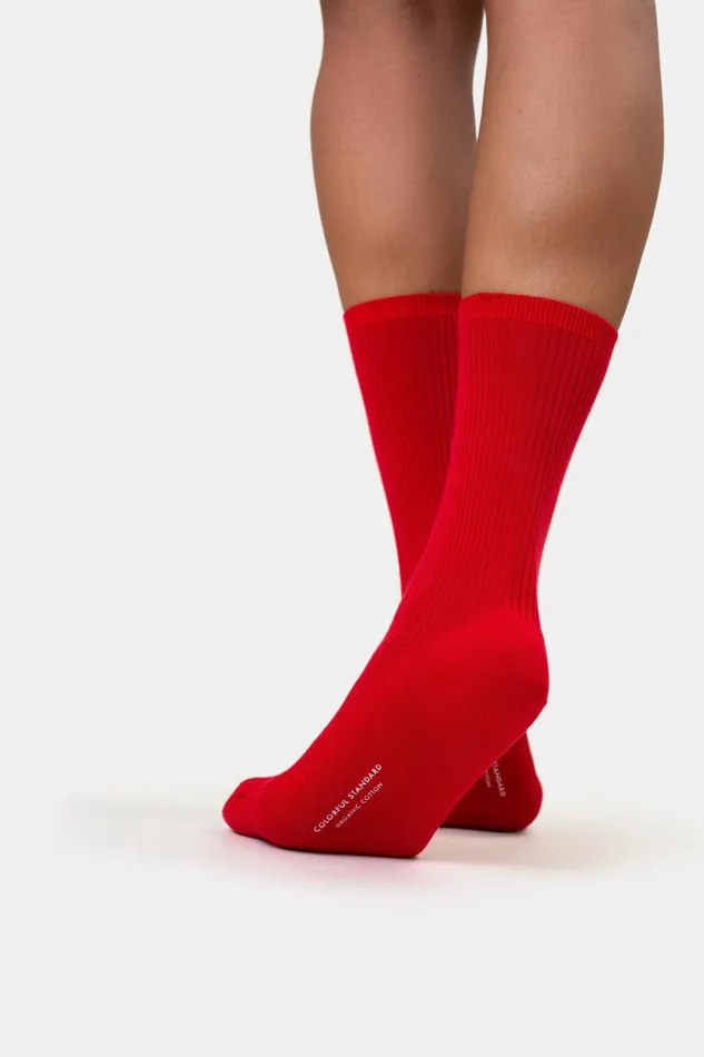Women Socks Colorful Standard Women Classic Organic Sock Navy Blue