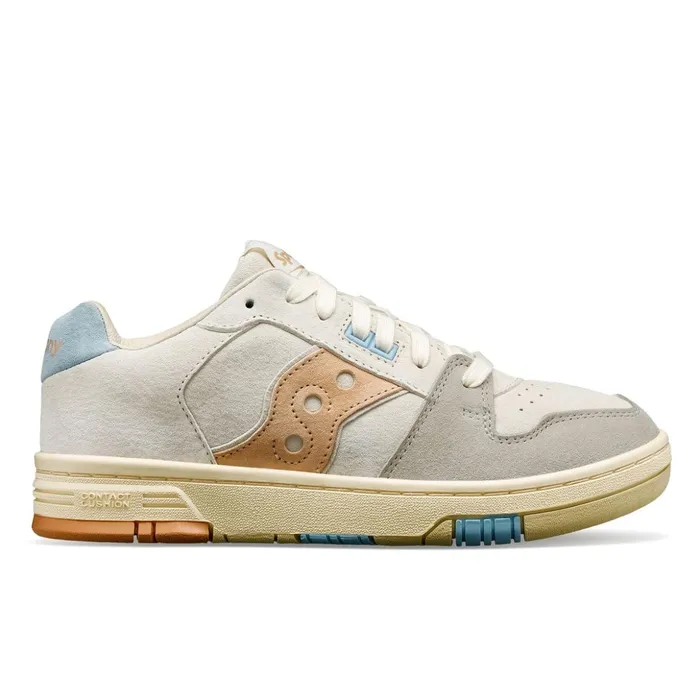 Women SpotBilt Sonic Low Beigepeach Saucony Lifestyle