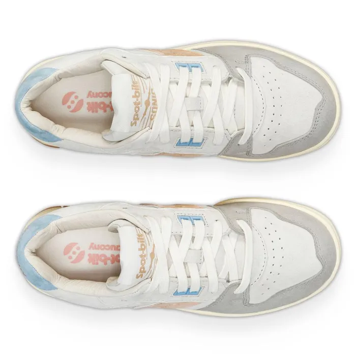 Women SpotBilt Sonic Low Beigepeach Saucony Lifestyle