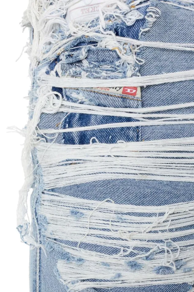 Women Straight Jeans 1956 DTulip 007n7 Medium Blue Diesel Straight Women Straight Jeans 1956 DTulip 007n7 Medium Blue Diesel Straight