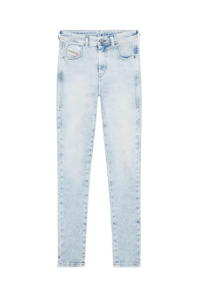 Women Super Skinny Jeans 1984 SlandyHigh 09g17 Light Blue Diesel Super Skinny Women Super Skinny Jeans 1984 SlandyHigh 09g17 Light Blue Diesel Super Skinny