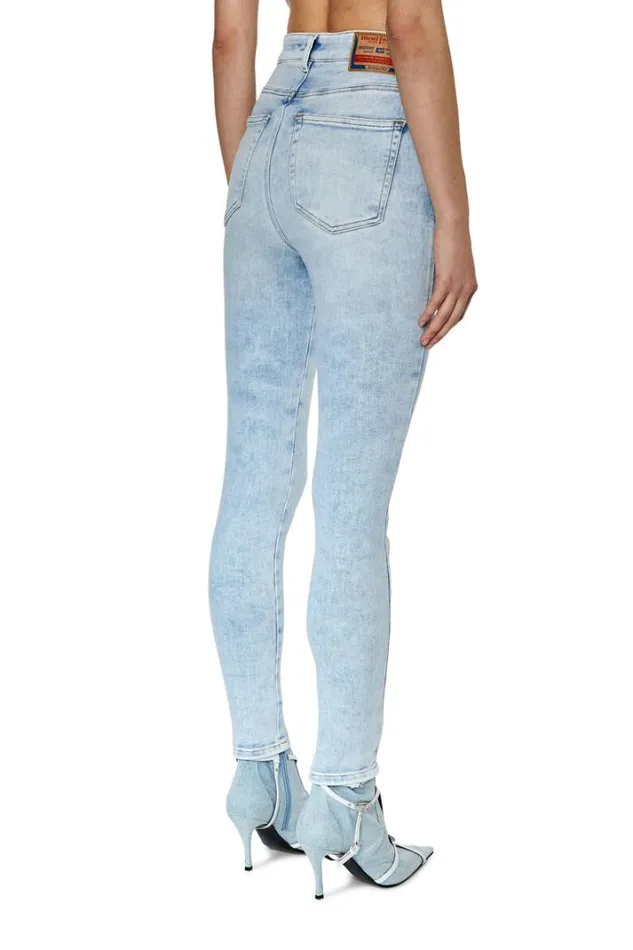 Women Super Skinny Jeans 1984 SlandyHigh 09g17 Light Blue Diesel Super Skinny Women Super Skinny Jeans 1984 SlandyHigh 09g17 Light Blue Diesel Super Skinny