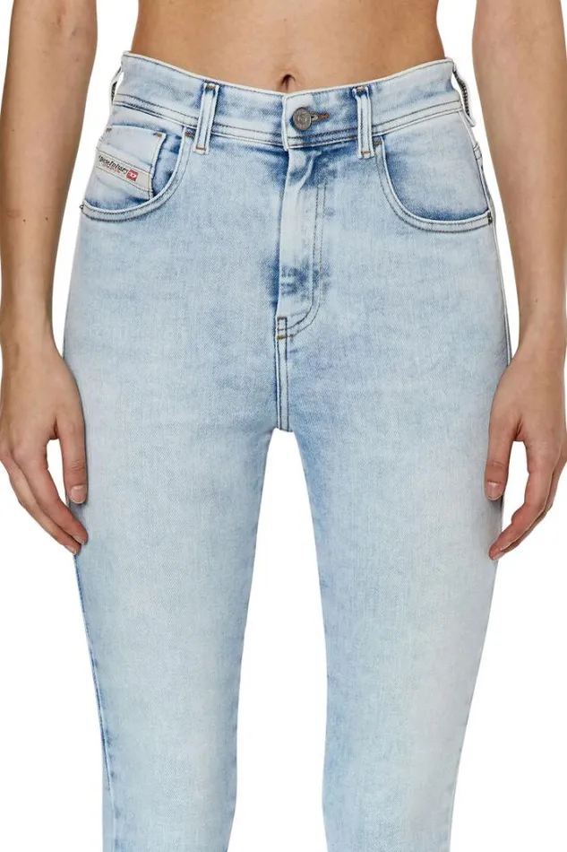 Women Super Skinny Jeans 1984 SlandyHigh 09g17 Light Blue Diesel Super Skinny Women Super Skinny Jeans 1984 SlandyHigh 09g17 Light Blue Diesel Super Skinny