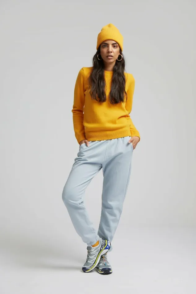 Women Sweatpants Colorful Standard Organic Sweatpants Deep Black