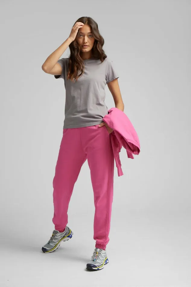 Women Sweatpants Colorful Standard Organic Sweatpants Limestone Grey