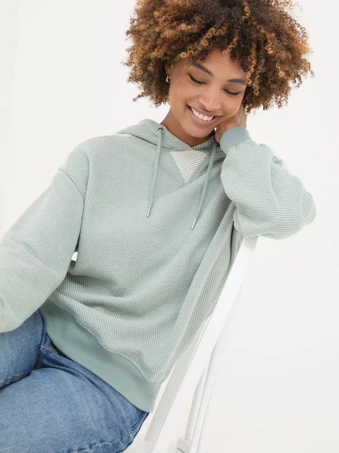 Women Sweatshirts and Hoodies Fat Face Tori Green Haze Lounge Hoodie Women Sweatshirts and Hoodies Fat Face Tori Green Haze Lounge Hoodie