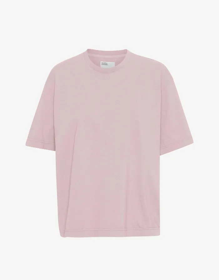Women TShirts Colorful Standard Oversized Organic TShirt Faded Pink