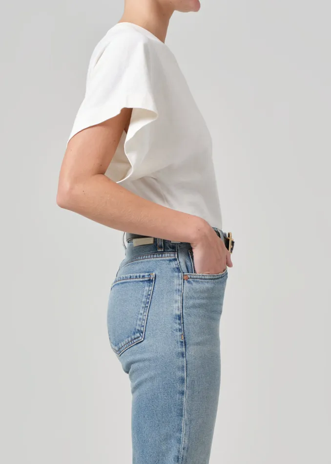 Women Tops Citizens Of Humanity Fiora Origami Tee In Pashmina