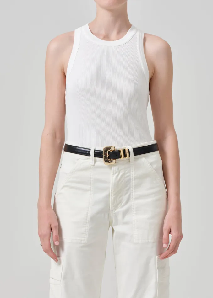 Women Tops Citizens Of Humanity Isabel Rib Tank In Pashmina