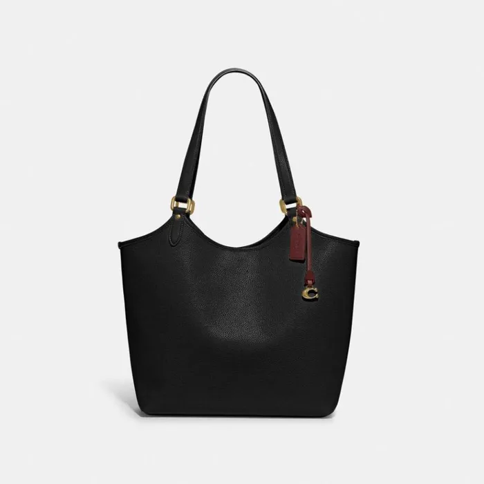 Women Totes and Carryalls Coach Day Tote Brassblack