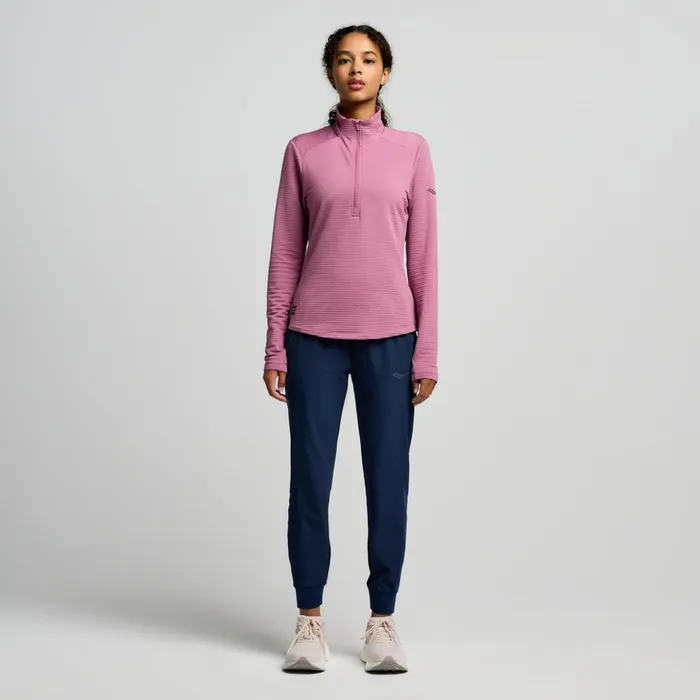 Women Triumph 3d 12 Zip Viola Heather Saucony Jackets
