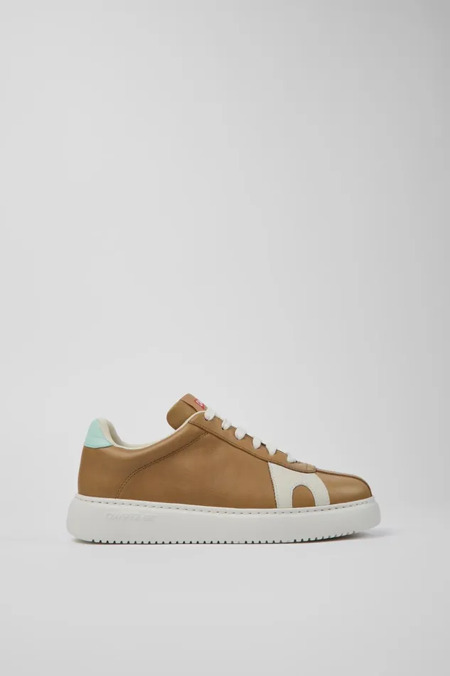 Women Twins Brown Leather Sneaker Camper Sneakers Women Twins Brown Leather Sneaker Camper Sneakers