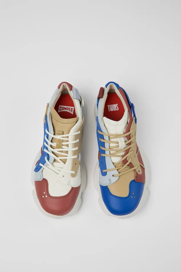 Women Twins Multicolored LeatherTextile Sneaker Camper Sneakers Women Twins Multicolored LeatherTextile Sneaker Camper Sneakers